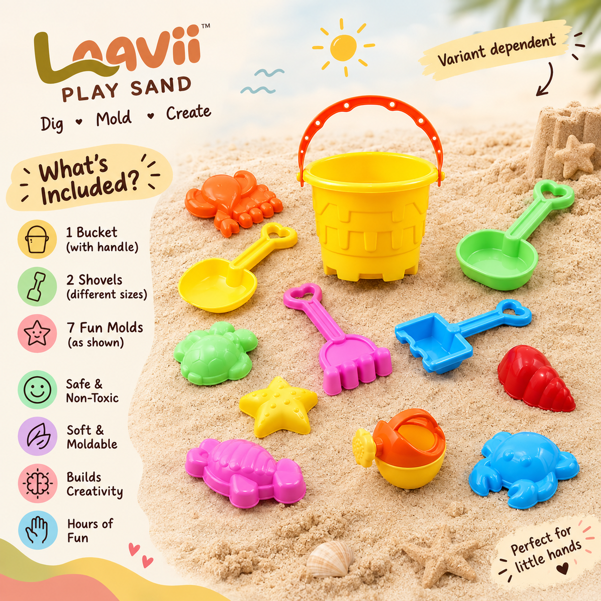 Laavii Magic Sand